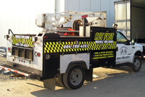 Act Fast Welding truck Vehicle graphics, Burnaby, Vancouver area