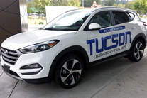 Hyundai Tucson 2016 Vehicle graphics, Burnaby, Vancouver area