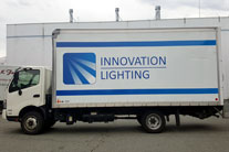 Cube truck vehicle graphics