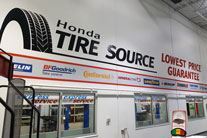 Cut vinyl lettering+ printed laminated wall graphics