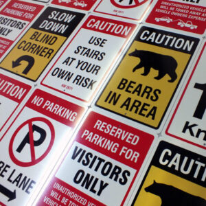 Custom aluminum signs Burnaby – durable and professional