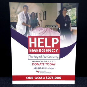 18" x 22" 3 mm PVC, double sided